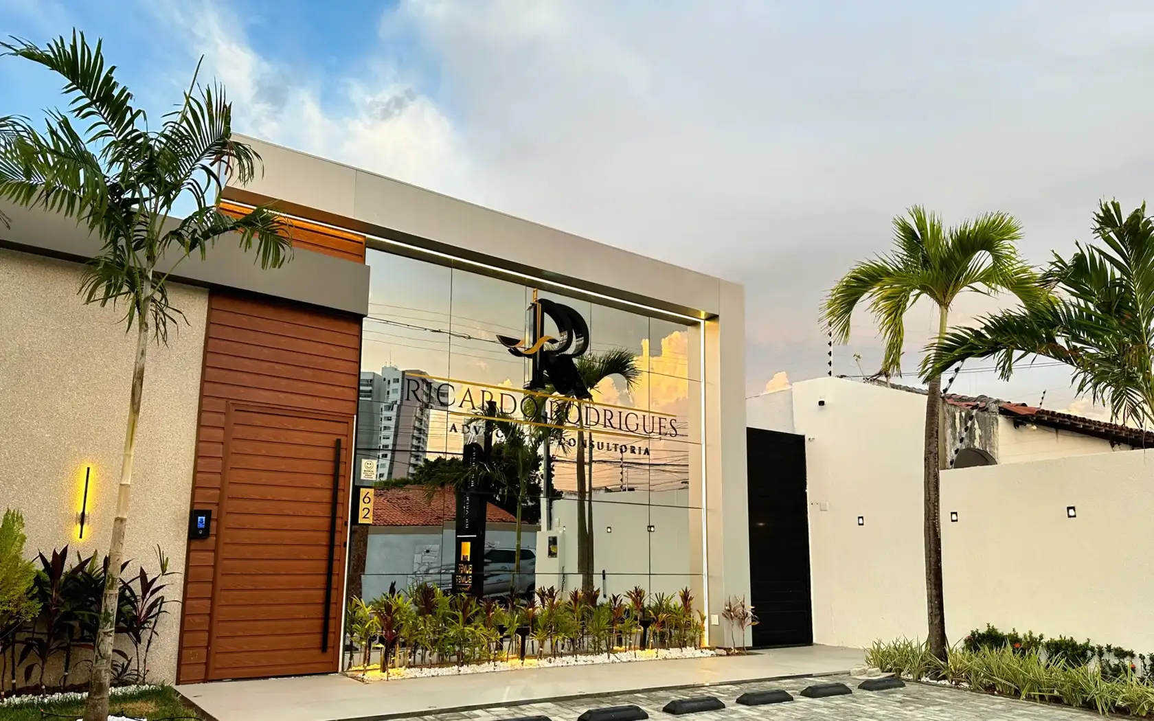 Fachada da sede do escritório Ricardo Rodrigues Advocacia em Aracaju