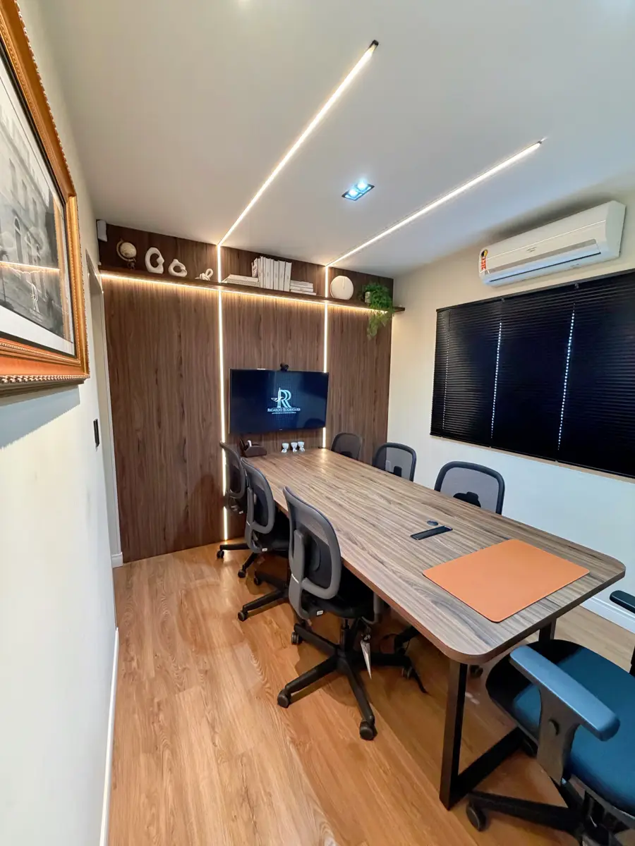 Sala de reuniões da sede do escritório